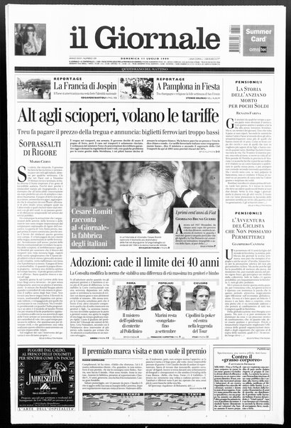 Il giornale : quotidiano del mattino